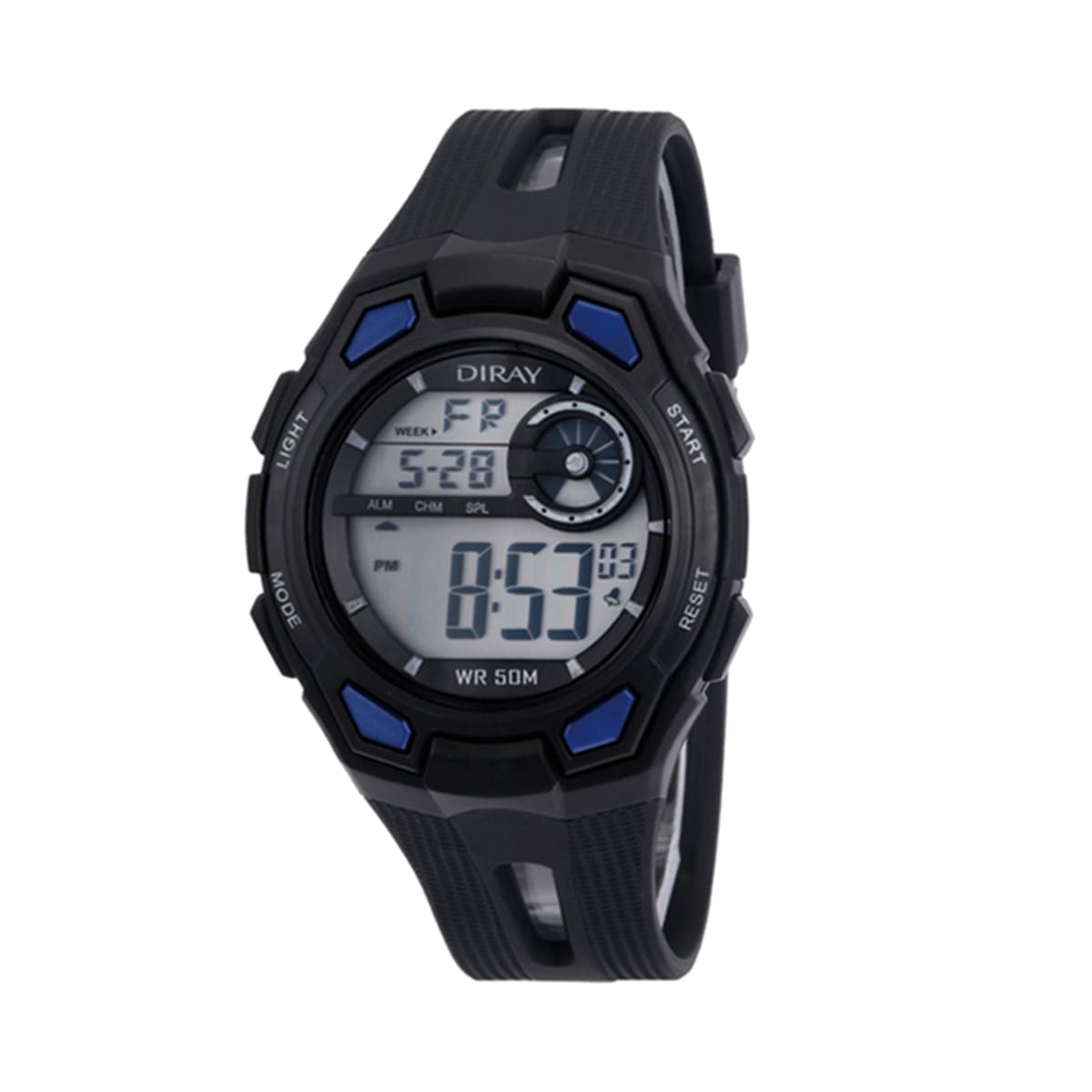 DIRAY Men's Digital Watch, 50M Waterproof Sports Watches for Men Students  Boys, Electronic Hand Wrist Watch with Stopwatch Backlight and Alarm Count  Down: Buy Online at Best Price in UAE - Amazon.ae
