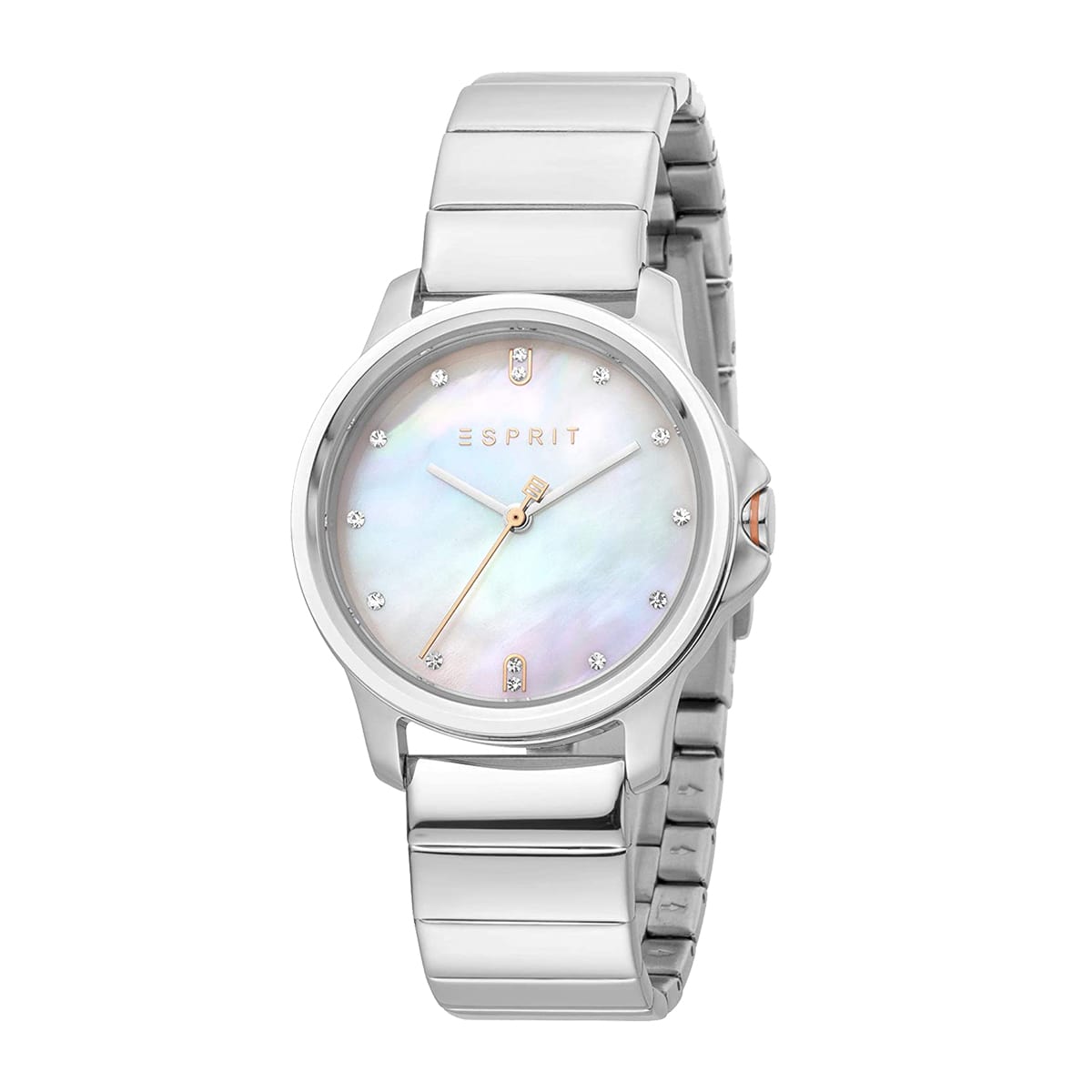 Chakroun Watch - MONTRE ESPRIT FEMME SIMPLE ACIER MARBRÉ